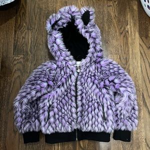 APPAMAN AMETHYST LUNA HOODIE JACKET: Size 6